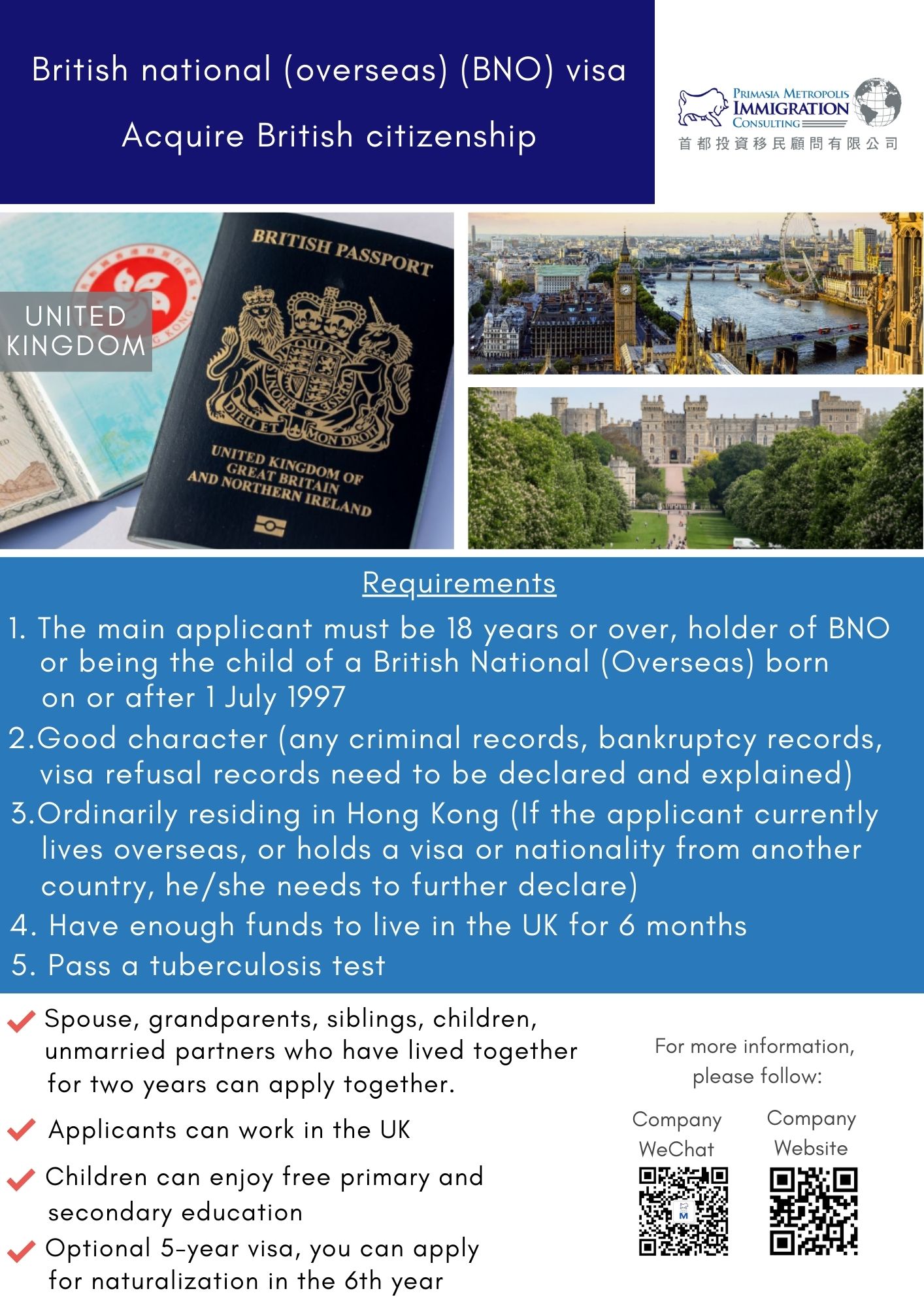 British national (overseas) (BNO) visa – Acquire British citizenship ...